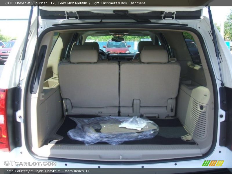 Gold Mist Metallic / Light Cashmere/Dark Cashmere 2010 Chevrolet Suburban LTZ