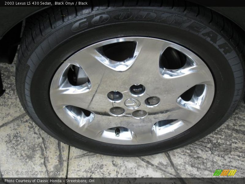 Black Onyx / Black 2003 Lexus LS 430 Sedan