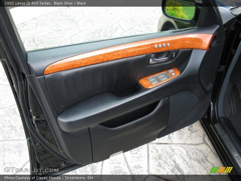 Black Onyx / Black 2003 Lexus LS 430 Sedan