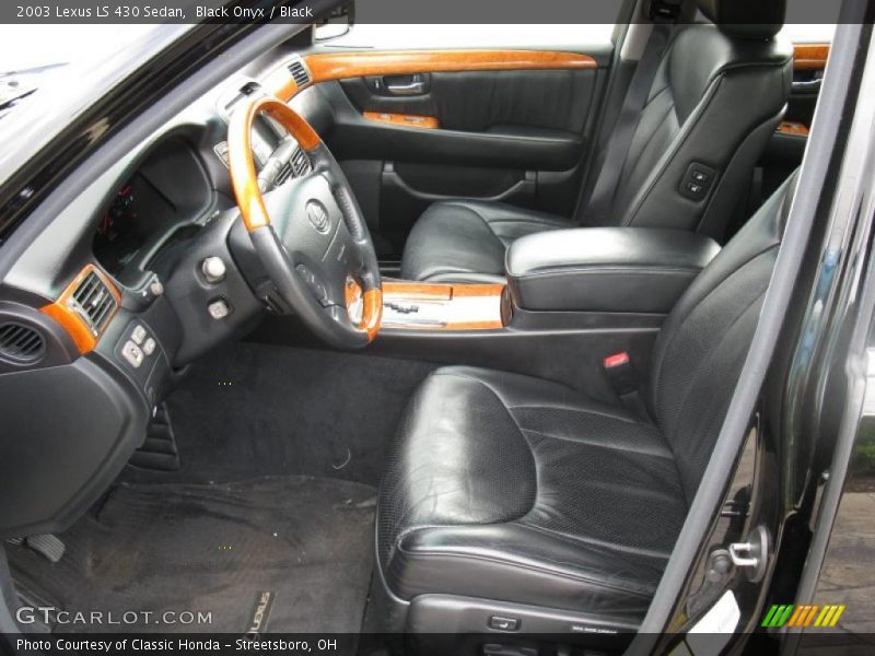 Black Onyx / Black 2003 Lexus LS 430 Sedan