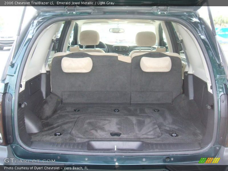 Emerald Jewel Metallic / Light Gray 2006 Chevrolet TrailBlazer LS