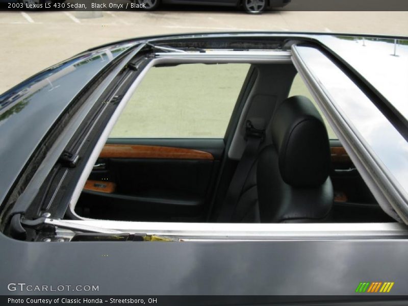 Black Onyx / Black 2003 Lexus LS 430 Sedan