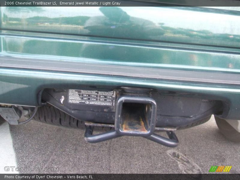 Emerald Jewel Metallic / Light Gray 2006 Chevrolet TrailBlazer LS