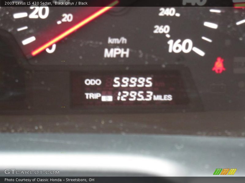 Black Onyx / Black 2003 Lexus LS 430 Sedan