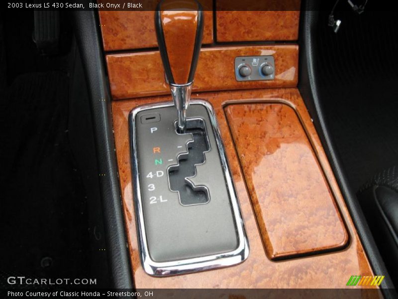 Black Onyx / Black 2003 Lexus LS 430 Sedan