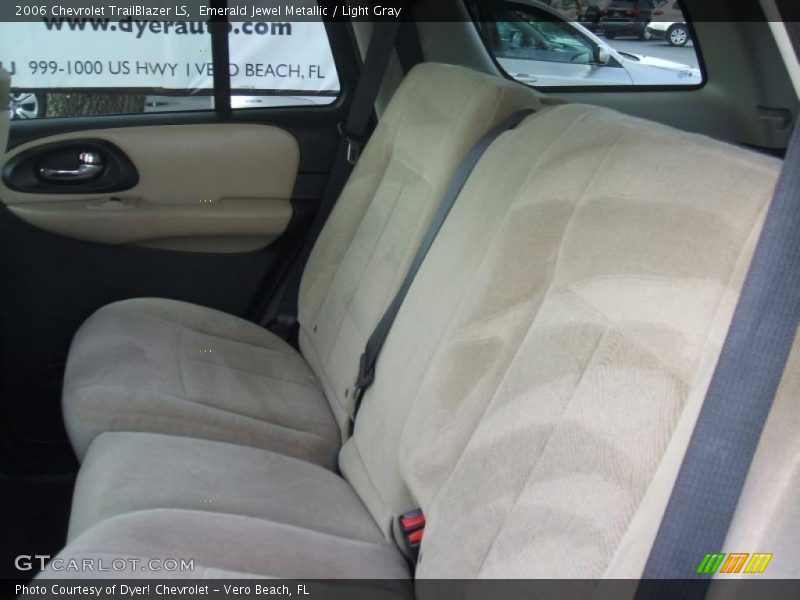 Emerald Jewel Metallic / Light Gray 2006 Chevrolet TrailBlazer LS