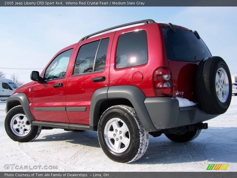 Inferno Red Crystal Pearl / Medium Slate Gray 2005 Jeep Liberty CRD Sport 4x4