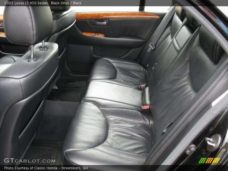 Black Onyx / Black 2003 Lexus LS 430 Sedan