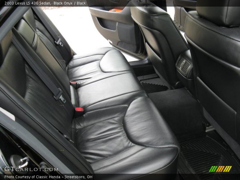Black Onyx / Black 2003 Lexus LS 430 Sedan
