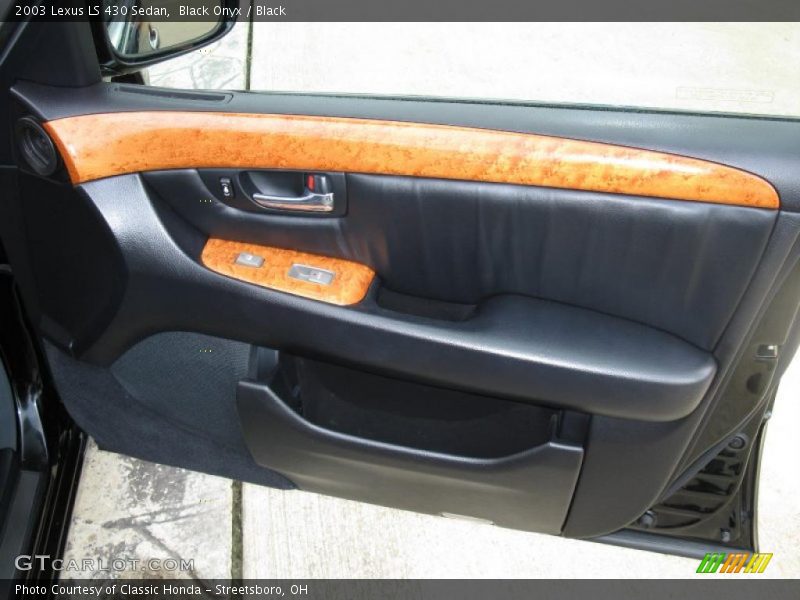 Black Onyx / Black 2003 Lexus LS 430 Sedan