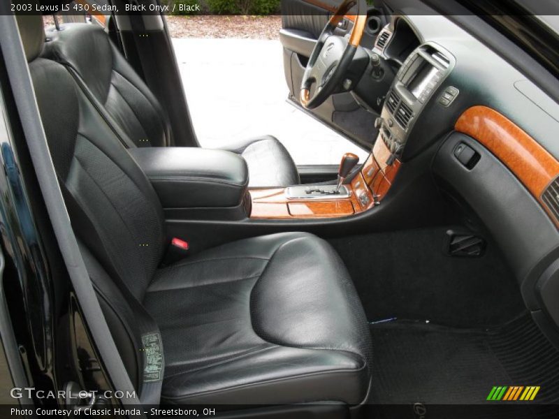Black Onyx / Black 2003 Lexus LS 430 Sedan