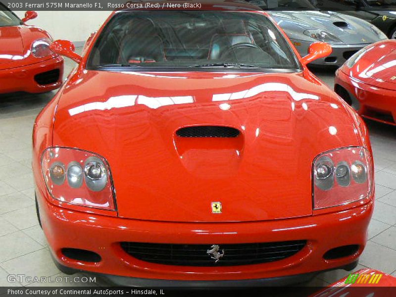 Rosso Corsa (Red) / Nero (Black) 2003 Ferrari 575M Maranello F1