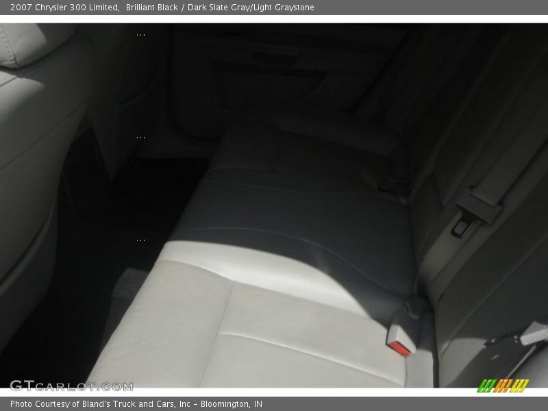 Brilliant Black / Dark Slate Gray/Light Graystone 2007 Chrysler 300 Limited