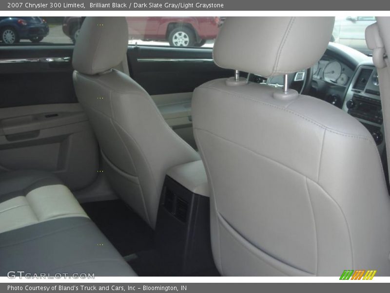 Brilliant Black / Dark Slate Gray/Light Graystone 2007 Chrysler 300 Limited