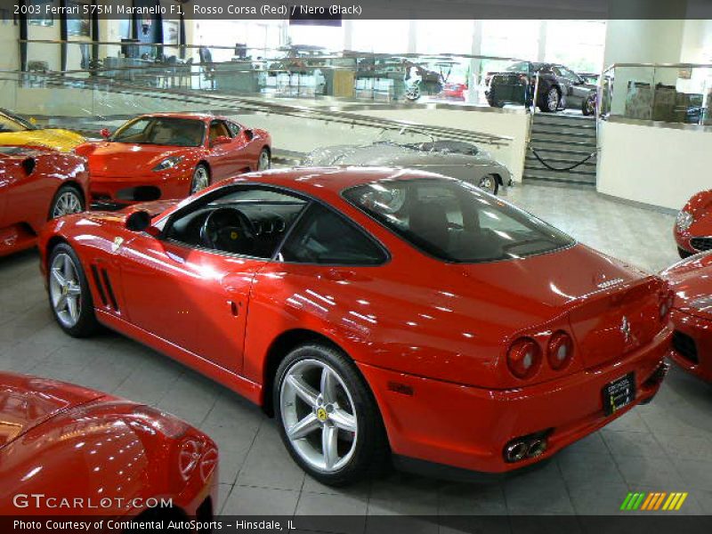 Rosso Corsa (Red) / Nero (Black) 2003 Ferrari 575M Maranello F1