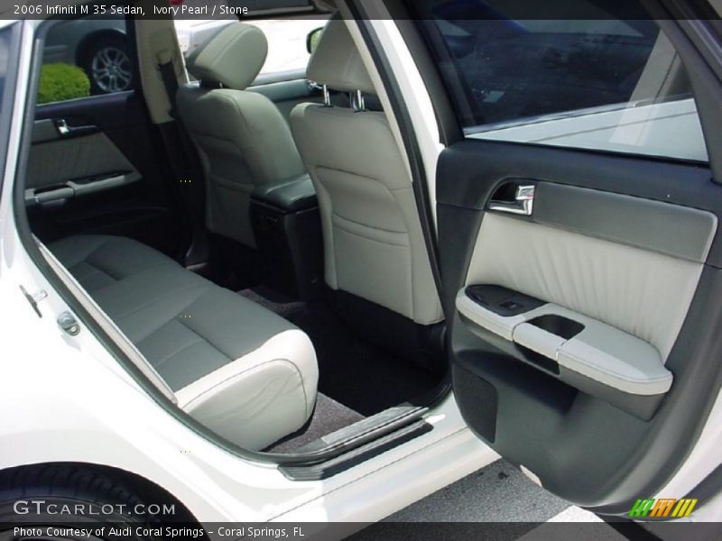 Ivory Pearl / Stone 2006 Infiniti M 35 Sedan