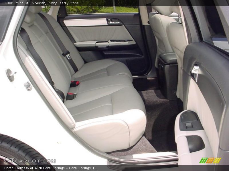 Ivory Pearl / Stone 2006 Infiniti M 35 Sedan