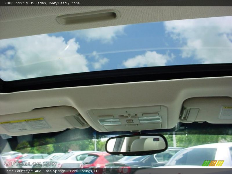 Ivory Pearl / Stone 2006 Infiniti M 35 Sedan