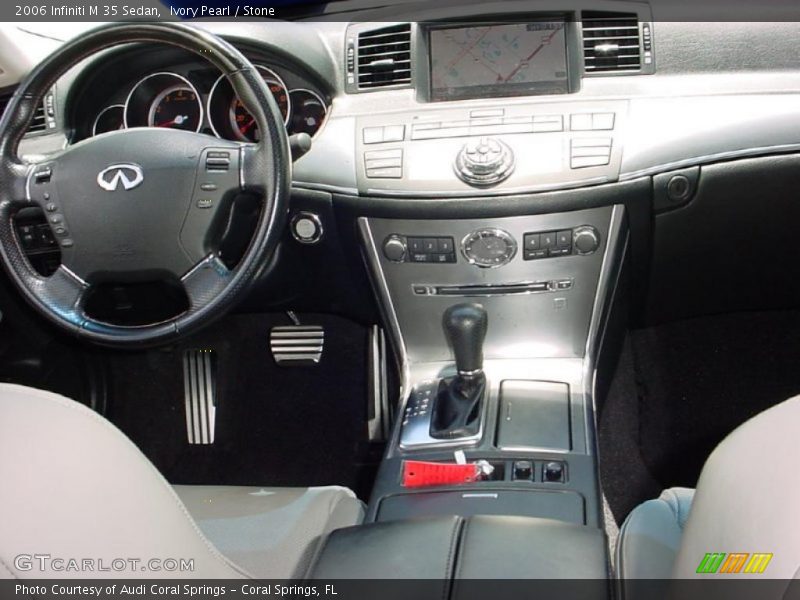 Ivory Pearl / Stone 2006 Infiniti M 35 Sedan