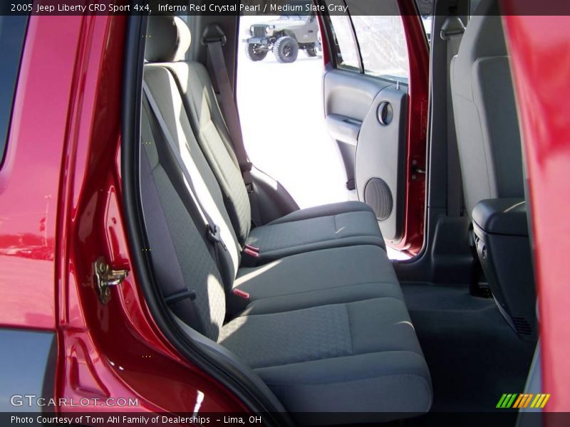 Inferno Red Crystal Pearl / Medium Slate Gray 2005 Jeep Liberty CRD Sport 4x4
