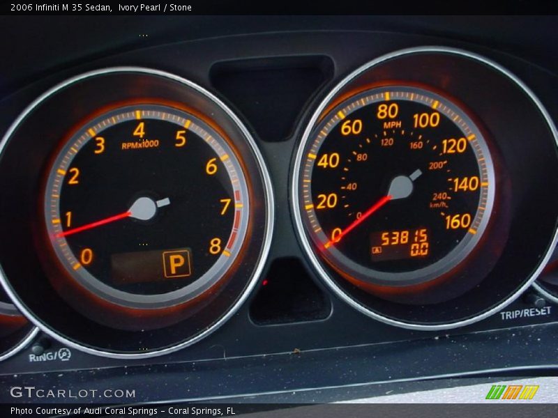 Ivory Pearl / Stone 2006 Infiniti M 35 Sedan