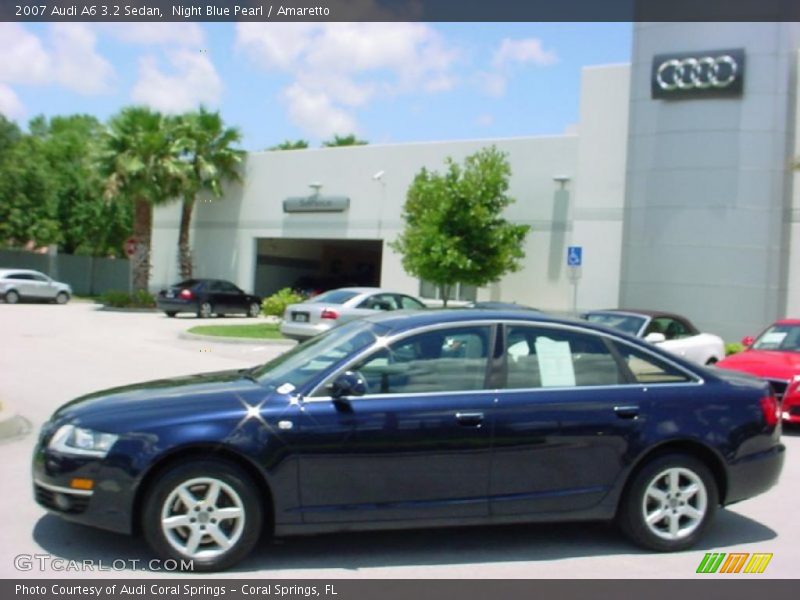 Night Blue Pearl / Amaretto 2007 Audi A6 3.2 Sedan