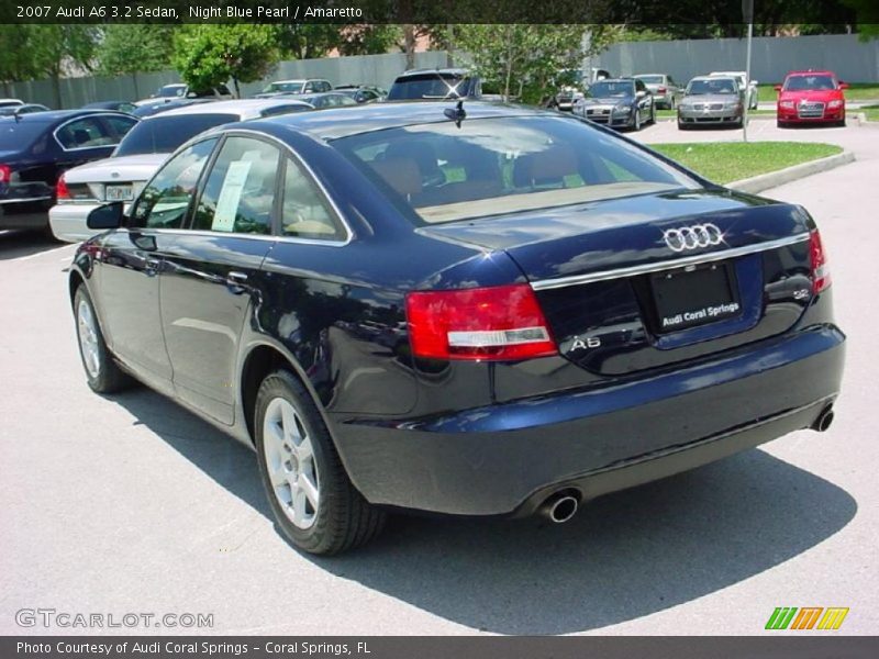 Night Blue Pearl / Amaretto 2007 Audi A6 3.2 Sedan