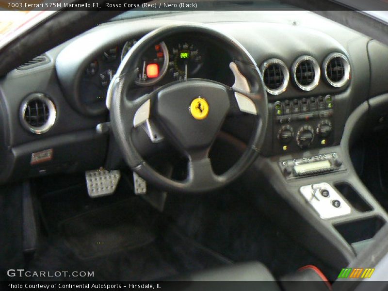 Rosso Corsa (Red) / Nero (Black) 2003 Ferrari 575M Maranello F1