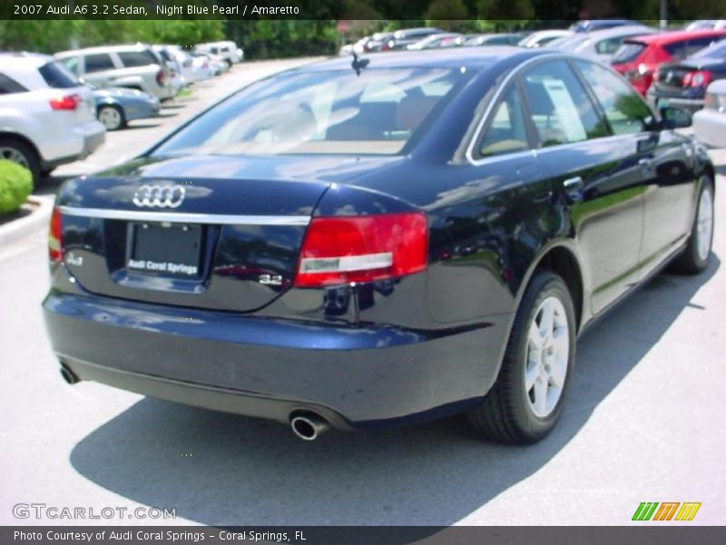 Night Blue Pearl / Amaretto 2007 Audi A6 3.2 Sedan