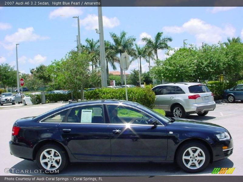 Night Blue Pearl / Amaretto 2007 Audi A6 3.2 Sedan
