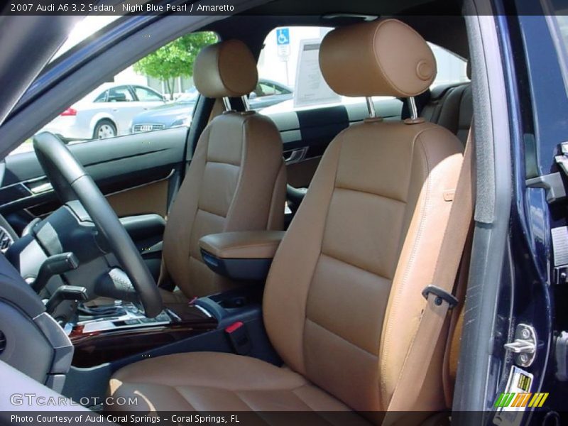 Night Blue Pearl / Amaretto 2007 Audi A6 3.2 Sedan