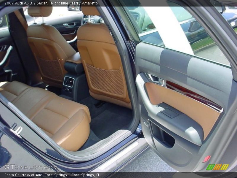 Night Blue Pearl / Amaretto 2007 Audi A6 3.2 Sedan