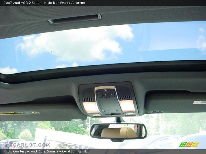 Night Blue Pearl / Amaretto 2007 Audi A6 3.2 Sedan