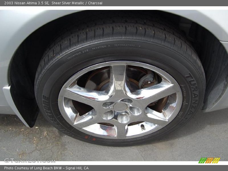 Sheer Silver Metallic / Charcoal 2003 Nissan Altima 3.5 SE