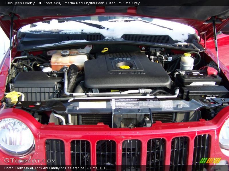 Inferno Red Crystal Pearl / Medium Slate Gray 2005 Jeep Liberty CRD Sport 4x4
