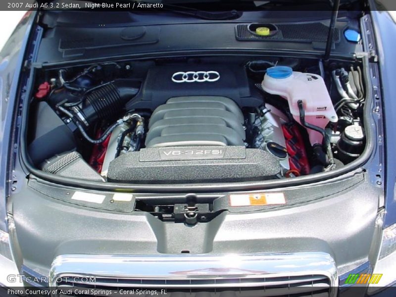 Night Blue Pearl / Amaretto 2007 Audi A6 3.2 Sedan