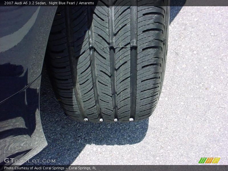 Night Blue Pearl / Amaretto 2007 Audi A6 3.2 Sedan