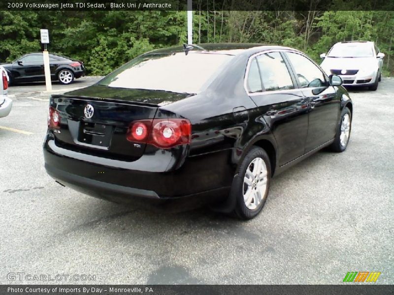 Black Uni / Anthracite 2009 Volkswagen Jetta TDI Sedan