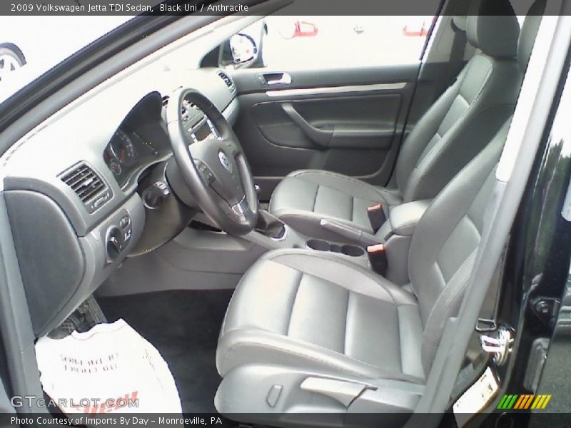 Black Uni / Anthracite 2009 Volkswagen Jetta TDI Sedan