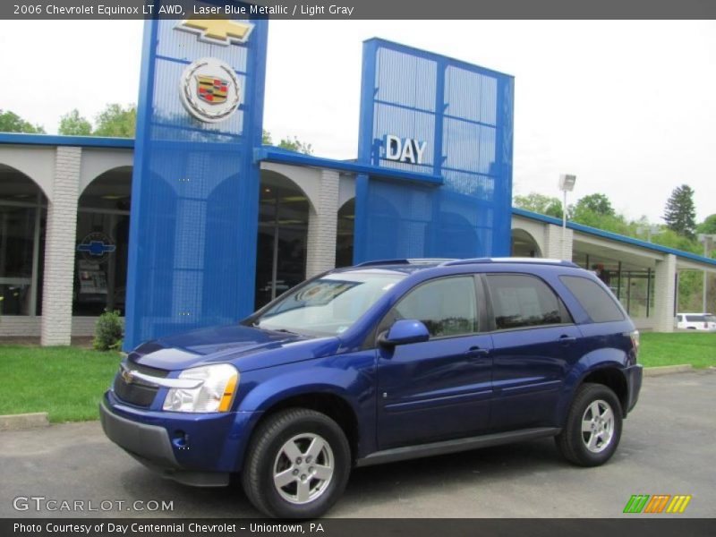 Laser Blue Metallic / Light Gray 2006 Chevrolet Equinox LT AWD