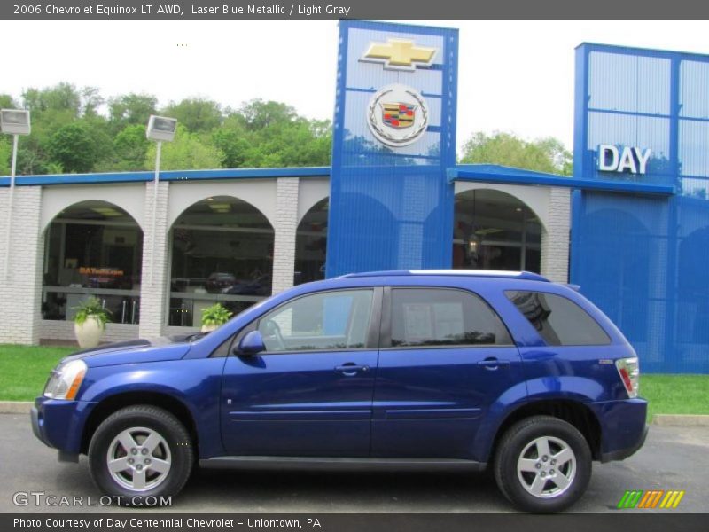 Laser Blue Metallic / Light Gray 2006 Chevrolet Equinox LT AWD