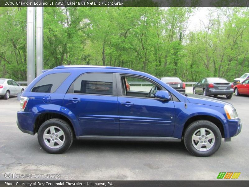 Laser Blue Metallic / Light Gray 2006 Chevrolet Equinox LT AWD