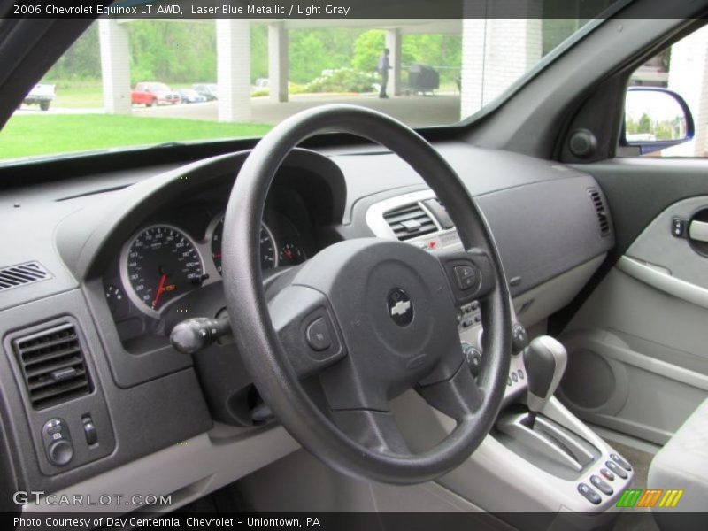 Laser Blue Metallic / Light Gray 2006 Chevrolet Equinox LT AWD