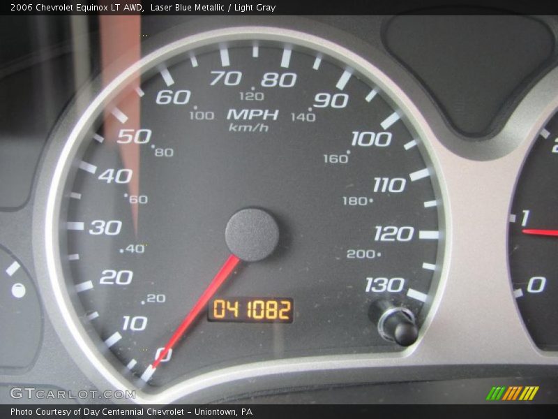 Laser Blue Metallic / Light Gray 2006 Chevrolet Equinox LT AWD