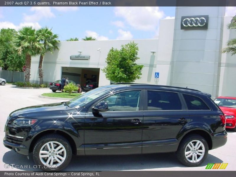 Phantom Black Pearl Effect / Black 2007 Audi Q7 3.6 quattro