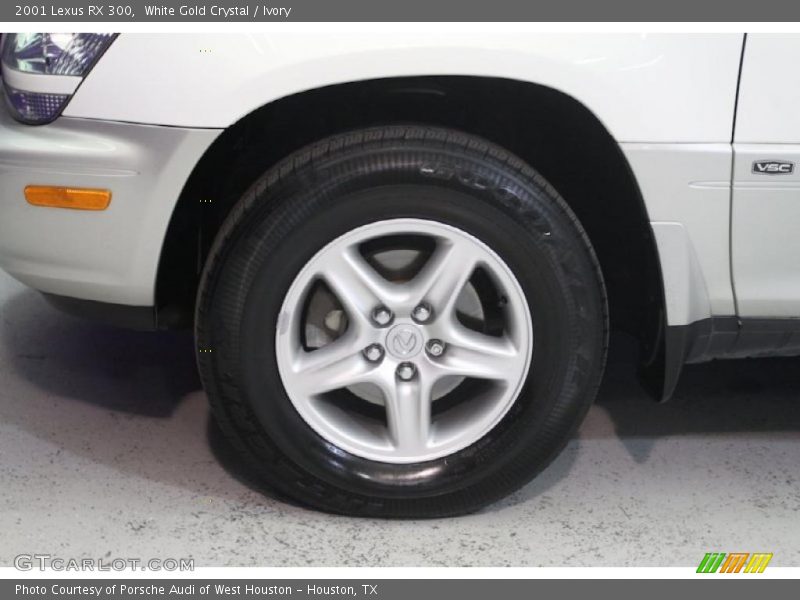 White Gold Crystal / Ivory 2001 Lexus RX 300