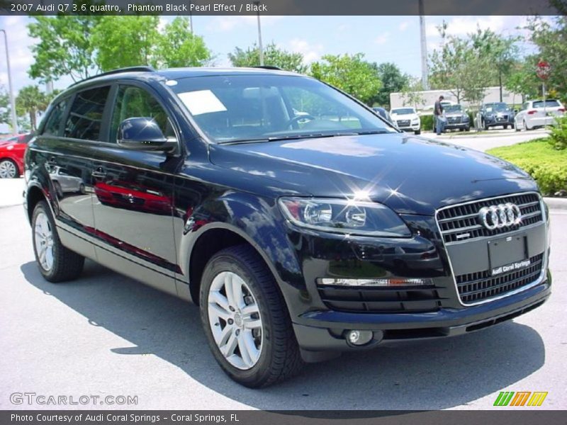 Phantom Black Pearl Effect / Black 2007 Audi Q7 3.6 quattro