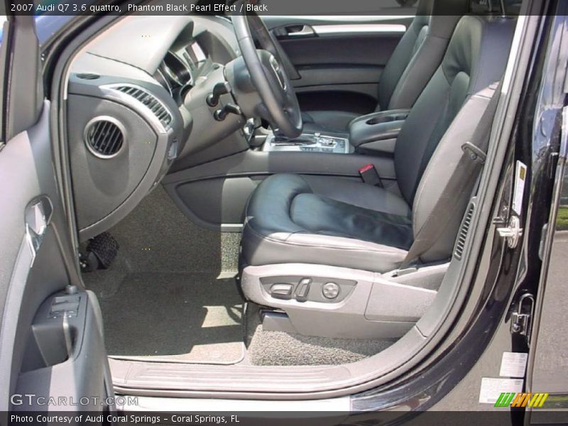 Phantom Black Pearl Effect / Black 2007 Audi Q7 3.6 quattro