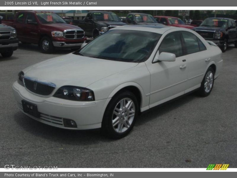 Light French Silk Metallic / Camel 2005 Lincoln LS V8