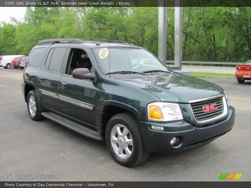 Emerald Jewel Green Metallic / Ebony 2005 GMC Envoy XL SLT 4x4